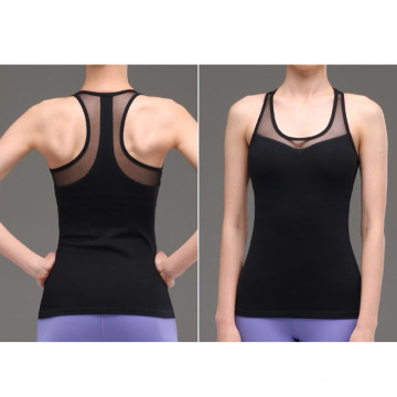Women Simple Design Sleeveless Compression Gym Wear